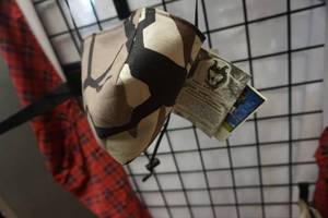 lot 156 image: Scent Loc Scotch Guard Camo Face Shield With Bowtech Baseball Cap