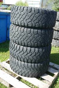 lot 23 image: Set of 4 Kenda Triple Threat Sidewall 35x12.5R20