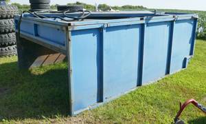 lot 25 image: Wood chipper truck box 7x10 ft x 45 inches tall