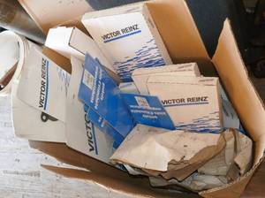 lot 43 image: Box full of new gasket kits
