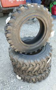 lot 48 image: Four tires 5.70-12 for skid steer
