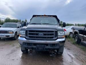 lot 1 image: 2004 Ford F-350 Dump Truck with 95,000 Miles