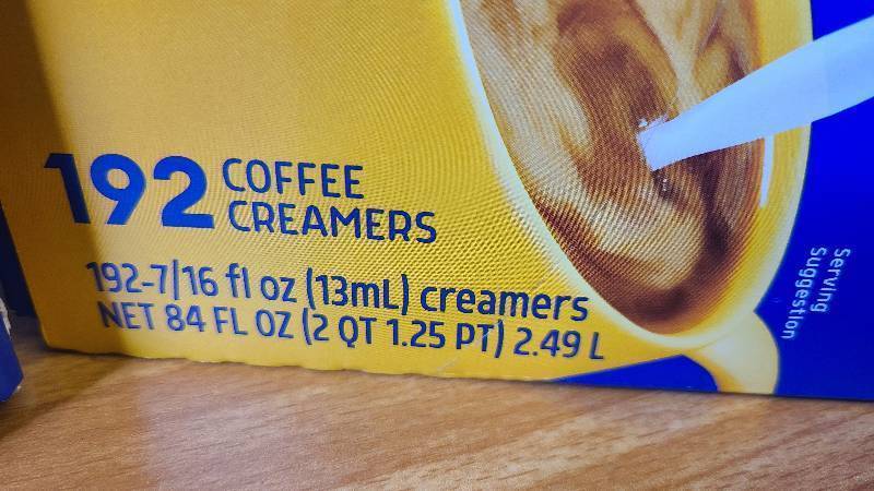 lot 327 image: 2 - 192 Count Delight French Vanilla Creamer Cups