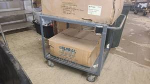 lot 25 image: Rolling work cart BR