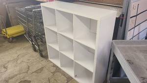 lot 51 image: Assembled 6 cube storage shelf