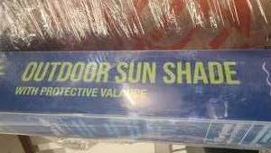 lot 7 image: 8x8 Outdoor sun shade new in case BR