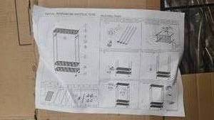 lot 68 image: Metal Wardrobe new in box