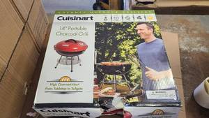 lot 106 image: Cuisinart 14 Inch Portable Grill