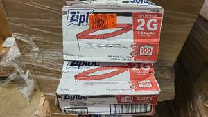 lot 154 image: 200 2 Gallon ziplock bags