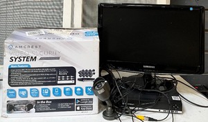 AMCREST Video Security System with Monitor