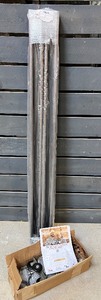 RUSTICA Barndoor Hardware - Box Sliding Track - NEW - USA MADE