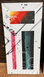2 Piece Abstract Art - Unsigned