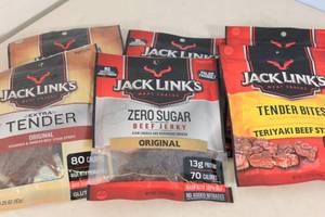 lot 98 image: 6ct Assorted Jack Links Meat Snacks