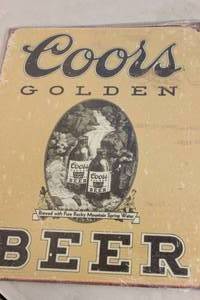 lot 103 image: NEW - Metal Sign Wall Art 16 x 12 Factory Sealed