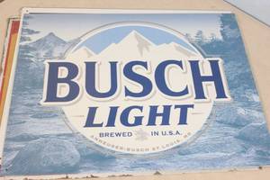 lot 152 image: NEW - Metal Sign Wall Art 16 x 12 Factory Sealed