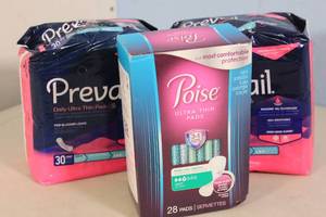 lot 181 image: 3ct Assorted Dailty Ultra-Thin Pads Womens Health Product