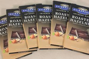 lot 194 image: 6ct Ghiradelli Intense Dark Roasted Hazelnut Dark Chocolate