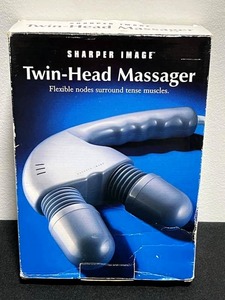 Twin-Head Massager by Sharper Image