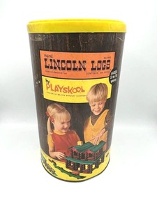 Genuine Lincoln Logs Set