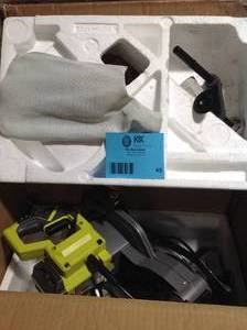 RYOBI 9 Amp Corded 7-14 in. Compound Miter Saw Customer Returns See Pictures