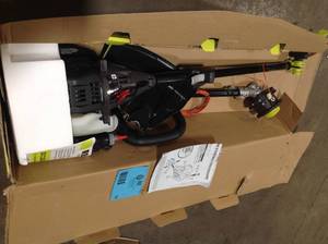 RYOBI 4-Stroke 30 cc Attachment Capable Straight Shaft Gas Trimmer  Customer Returns See Pictures
