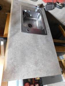 lot 95 image: 52 Countertop with Sink