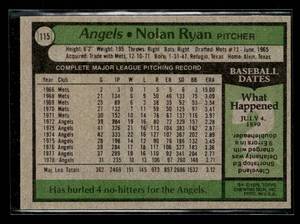 lot 11 image: 1979 Topps Nolan Ryan #115