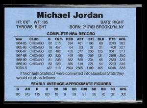 lot 14 image: 1991 Broders Michael Jordan 1986 Topps Style