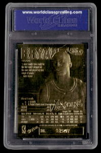 lot 2 image: WCG10 Gem Mint 1997 Skybox Z Force Kobe Bryant Lakers Yellow Edition