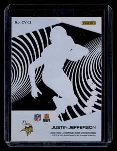 lot 112 image: 2020 Clear Vision Justin Jefferson Rookie Card #CV-11