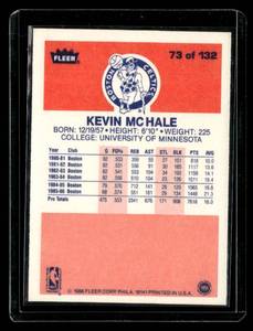lot 146 image: 1986 Fleer Kevin McHale #73