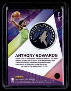 lot 150 image: 2020 Recon Anthony Edwards Rookie Card #125
