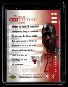 lot 158 image: 2000 SPX Masters Michael Jordan #M1