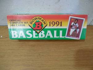 lot 189 image: 1991 Bowman Baseball Factory Set
