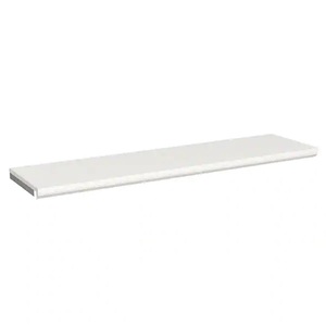 lot 53 image: (3) ClosetMaid Impressions 48 in. W White Top Shelf Kit