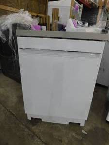 lot 4 image: GE 23.625-in Portable Freestanding Dishwasher (White) ENERGY STAR