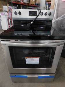 lot 6 image: Frigidaire 30-in Smooth Surface 5 Elements 5.3-cu ft Freestanding Electric Range (Fingerprint Resistant Stainless Steel)
