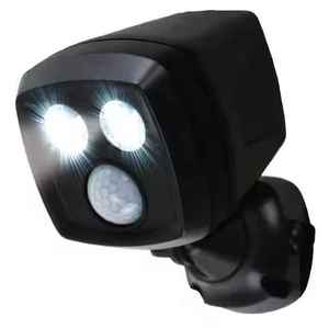 lot 31 image: (3) HANDY BRITE 500 Lumens Multi-Location Cordless Motion-Activated Sensor LED Spotlight