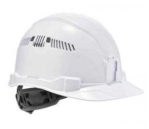 lot 823 image: NEW Ergodyne Skullerz 8972 Premium Cap-Style Hard Hat with Adjustable Venting - Type 1, Class C - White