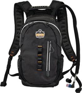 lot 825 image: NEW Ergodyne Chill-Its 5157 Cargo Hydration Pack with Storage - 3 Liter Bladder - BLACK