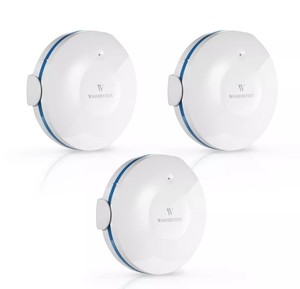 lot 946 image: Wasserstein Smart Water Leak Detector with App Notifications and 100dB Sound Alarm - Protects Your Home from Leaks and Water Damage (3-Pack)