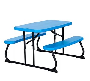 lot 478 image: NEW Lifetime Childrens Picnic Table - Blue
