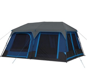 lot 493 image: NEW Members Mark 10-Person Instant Cabin Tent - Black