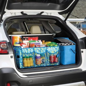 lot 560 image: Members Mark Insulated Trunk Organizer and 30-Can Cooler -