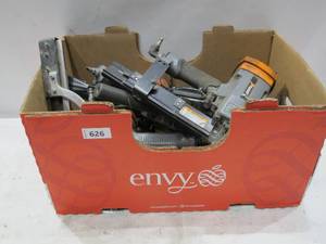 lot 626 image: Lot of USED AS-IS Power Tools - 8 NailersStaplers