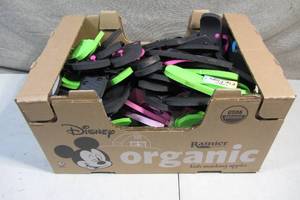 Big Apple Box of Flip Flops Mens Womens Kids