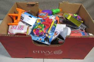 Big Lot Kids Stuff Toys Balloons Bubbles Gliders and More Pool Stuff Big Dollar Bin Lot