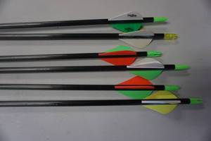 lot 11 image: 6 - Easton Carbon Storm Arrows