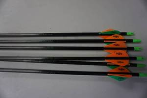 lot 12 image: 6 - Easton Carbon Storm Arrows