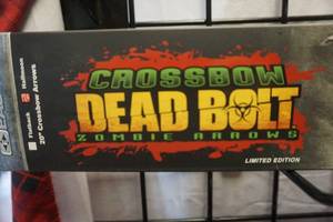 lot 46 image: Easton 3 Pack XX75 Dead Bolt 20 Cross Bow Zombie Bolts